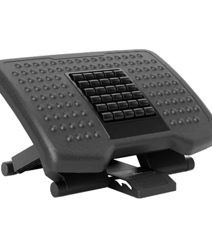 Verstelbare Ergonomische Voetenbank met Massagefunctie – Antislip Voetensteun voor Onder Bureau en Kantoor