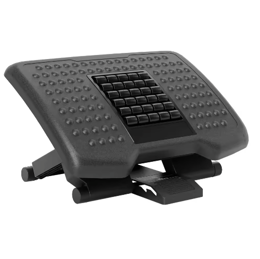 Verstelbare Ergonomische Voetenbank met Massagefunctie – Antislip Voetensteun voor Onder Bureau en Kantoor
