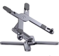 Opvouwbare Aluminium Laptopstandaard met 360° Rotatie – Verstelbare Notebook en Tablet Houder met Warmteafvoer