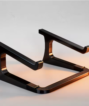 Verhoogde Laptopstandaard met Warmteafvoer – Afneembare en Draagbare Notebook Houder voor Bureau en Thuiswerk