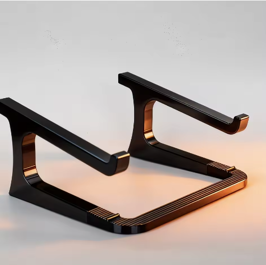 Verhoogde Laptopstandaard met Warmteafvoer – Afneembare en Draagbare Notebook Houder voor Bureau en Thuiswerk