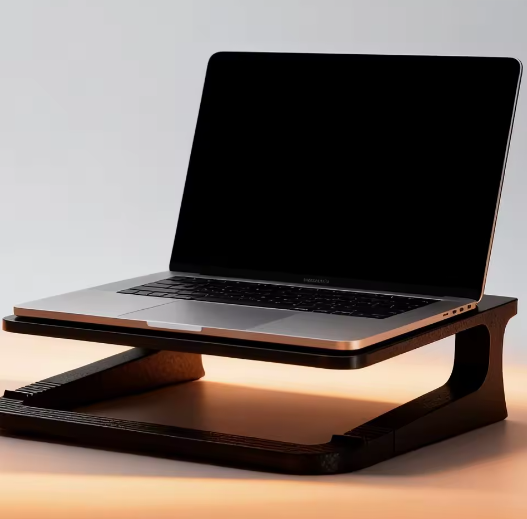 Verhoogde Laptopstandaard met Warmteafvoer – Afneembare en Draagbare Notebook Houder voor Bureau en Thuiswerk