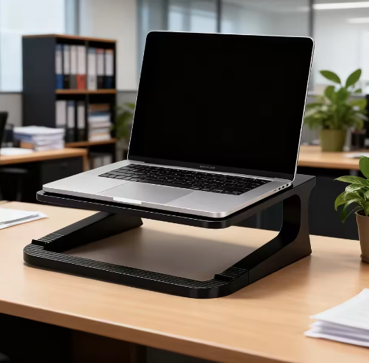 Verhoogde Laptopstandaard met Warmteafvoer – Afneembare en Draagbare Notebook Houder voor Bureau en Thuiswerk