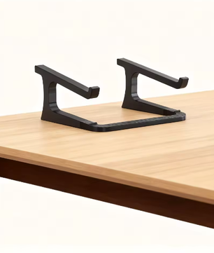 Verhoogde Laptopstandaard met Warmteafvoer – Afneembare en Draagbare Notebook Houder voor Bureau en Thuiswerk