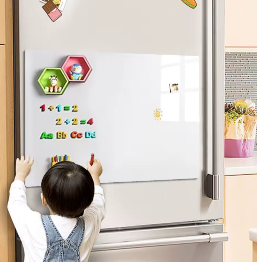Magnetisch Whiteboard Sticker voor Muur – Droog Uitwisbaar Contactpapier met Accessoires voor Kantoor, Lesgeven en Thuis