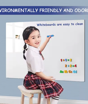 Magnetisch Whiteboard Sticker voor Muur – Droog Uitwisbaar Contactpapier met Accessoires voor Kantoor, Lesgeven en Thuis