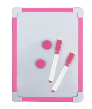 Mini Kinder Whiteboard met Pen – Hangend Droog Uitwisbaar Tekenbord voor Thuis en School