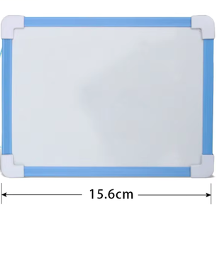 Mini Kinder Whiteboard met Pen – Hangend Droog Uitwisbaar Tekenbord voor Thuis en School