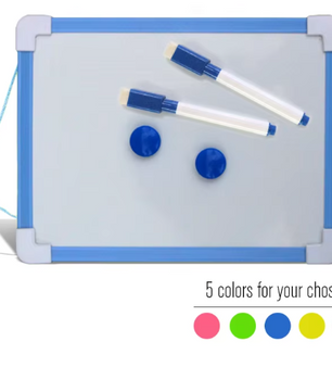 Mini Kinder Whiteboard met Pen – Hangend Droog Uitwisbaar Tekenbord voor Thuis en School