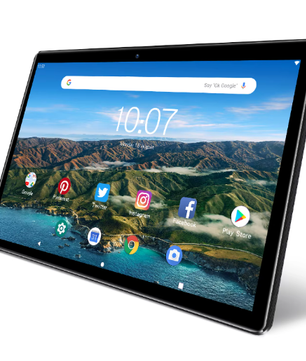 10 Inch Android Tablet met SIM-slot en WiFi – Quad-Core Touchscreen Tablet met GPS en Dubbele Camera