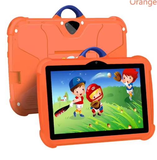 7 Inch Kinder Tablet met Android en Educatieve Apps – Quad-Core Touchscreen Tablet met 4 GB RAM en 64 GB Opslag
