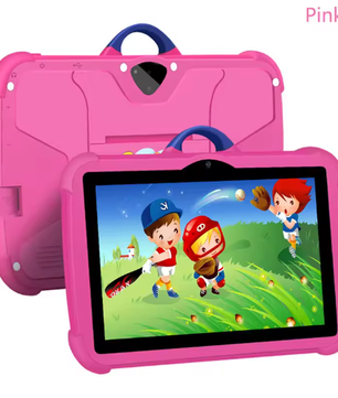7 Inch Kinder Tablet met Android en Educatieve Apps – Quad-Core Touchscreen Tablet met 4 GB RAM en 64 GB Opslag