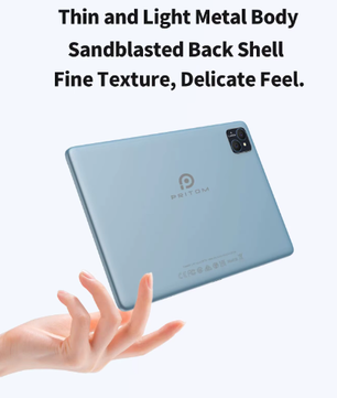 10 Inch Android Tablet met WiFi6 en 128 GB Opslag – Octa-Core Tablet met IPS Scherm en Lange Batterijduur