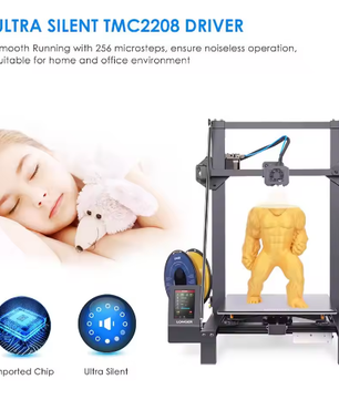 Grote 3D Printer met Touchscreen en 30 × 30 × 40 cm Printvolume