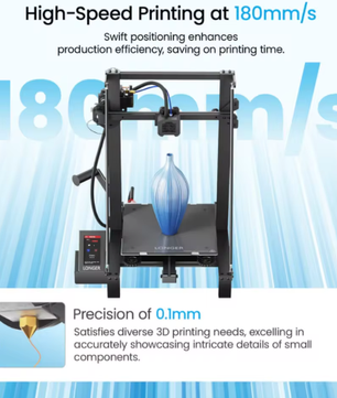 Grote 3D Printer met Touchscreen en 30 × 30 × 40 cm Printvolume