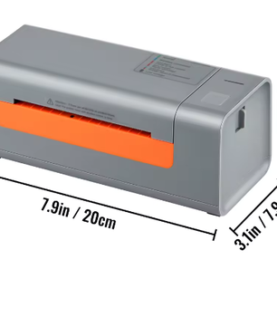 Thermische Verzendlabelprinter met Automatische Labelherkenning – Desktop Labelprinter 203 DPI