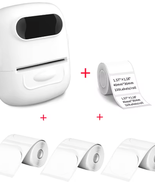 Draagbare Handheld Label Maker met Stickerprinter – Compacte Etiketteermachine voor DIY Labels