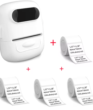 Draagbare Handheld Label Maker met Stickerprinter – Compacte Etiketteermachine voor DIY Labels