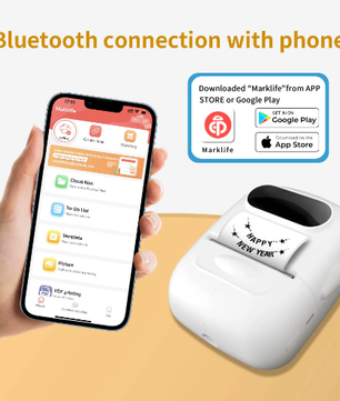 Draagbare Handheld Label Maker met Stickerprinter – Compacte Etiketteermachine voor DIY Labels