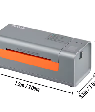 Draagbare Thermische Labelprinter 300 DPI met Bluetooth en Automatische Labeldetectie
