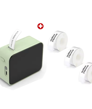 Mini Draagbare Thermische Labelprinter zonder Inkt – Bluetooth Stickerprinter en Etiketteermachine
