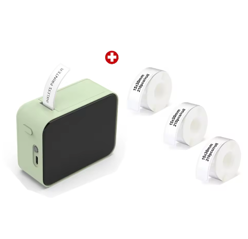 Mini Draagbare Thermische Labelprinter zonder Inkt – Bluetooth Stickerprinter en Etiketteermachine