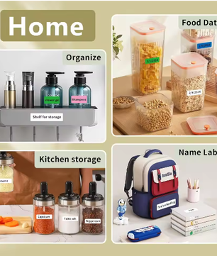 Mini Draagbare Thermische Labelprinter zonder Inkt – Bluetooth Stickerprinter en Etiketteermachine