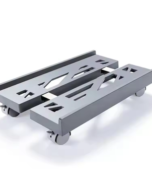 Verstelbare PC Torenstandaard met Wielen – Mobiele CPU Houder voor Onder Bureau