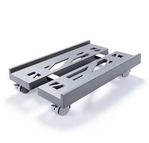 Verstelbare PC Torenstandaard met Wielen – Mobiele CPU Houder voor Onder Bureau