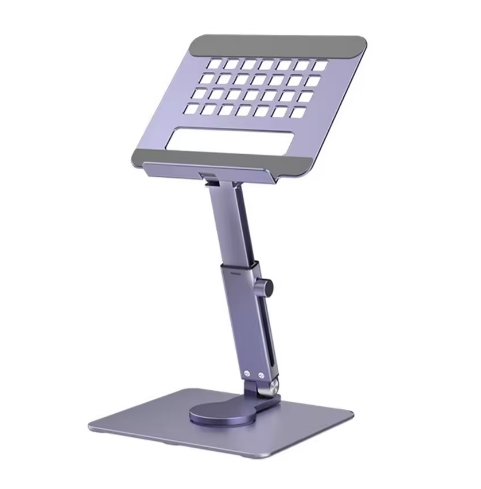 360° Roterende Aluminium Tabletstandaard – Opvouwbaar en Verstelbaar Bureauhouder
