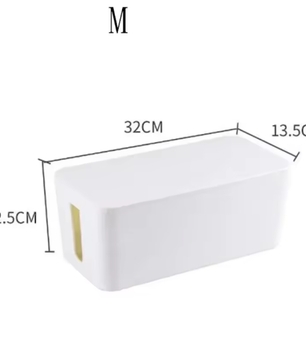 Kabelopbergdoos Desktop Kabelbeheer Stofdichte Organizer