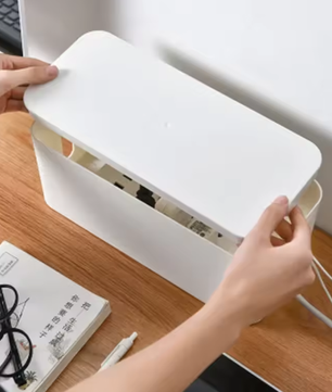 Kabelopbergdoos Desktop Kabelbeheer Stofdichte Organizer