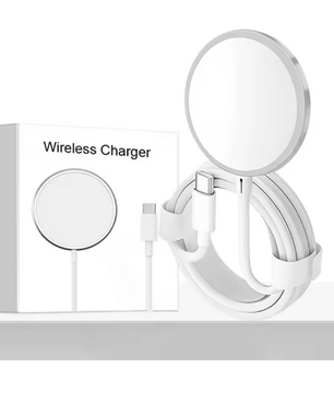 Magnetische Draadloze Oplader met Type-C – Snelladende Laadpad voor Smartphone