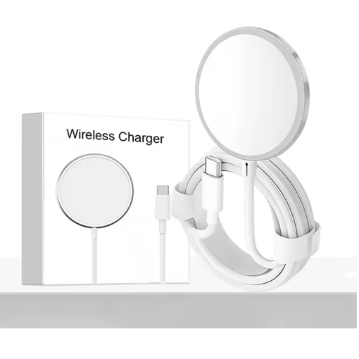 Magnetische Draadloze Oplader met Type-C – Snelladende Laadpad voor Smartphone