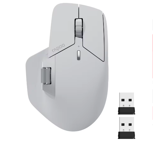 Ergonomische Multi-Device Draadloze Muis – Oplaadbaar, Bluetooth en 4000 DPI Precisie