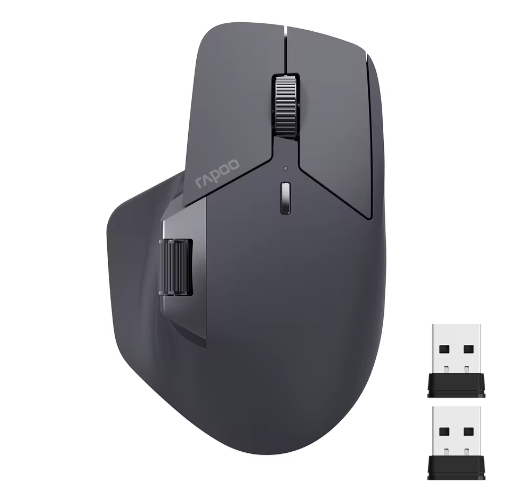 Ergonomische Multi-Device Draadloze Muis – Oplaadbaar, Bluetooth en 4000 DPI Precisie