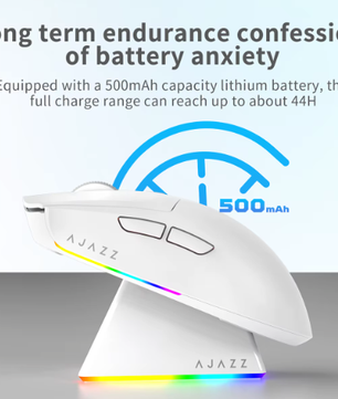 Lichtgewicht Draadloze Gaming Muis 1000Hz – 12.000 DPI Precisie voor PC en Console