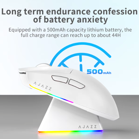 Lichtgewicht Draadloze Gaming Muis 1000Hz – 12.000 DPI Precisie voor PC en Console