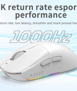 Lichtgewicht Draadloze Gaming Muis 1000Hz – 12.000 DPI Precisie voor PC en Console