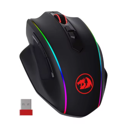 Draadloze Gaming Muis met 16.000 DPI – Dual Mode Precisie en 45 Uur Batterijduur