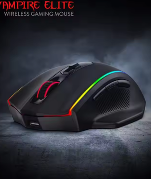 Draadloze Gaming Muis met 16.000 DPI – Dual Mode Precisie en 45 Uur Batterijduur