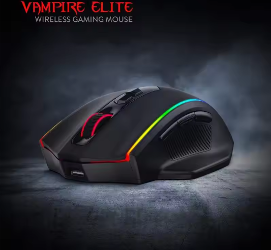 Draadloze Gaming Muis met 16.000 DPI – Dual Mode Precisie en 45 Uur Batterijduur