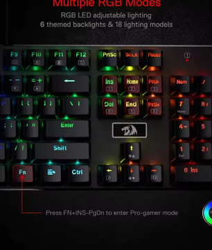 Mechanisch Gaming Toetsenbord met RGB – 104 Toetsen Hot-Swap en Aluminium Frame