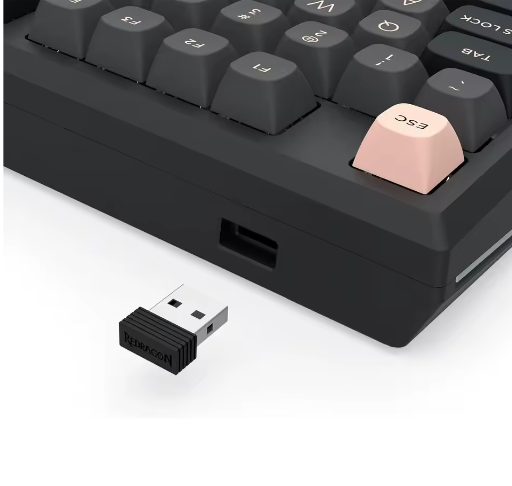 81 Toetsen Mechanisch Gaming Toetsenbord – Tri-Mode RGB met Pakkingstructuur en Ruisdemping