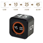 Productiviteit Kubus Timer met LED Display – Zwaartekracht Countdown Timer voor Studie en Keuken