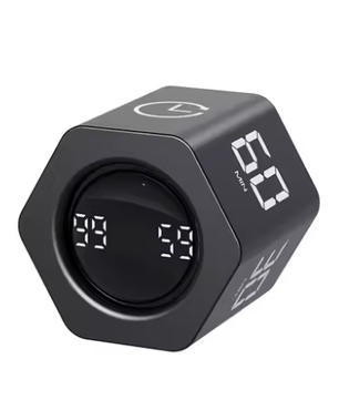 Productiviteit Kubus Timer met LED Display – Zwaartekracht Countdown Timer voor Studie en Keuken