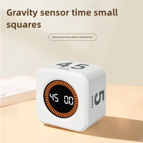 Productiviteit Kubus Timer met LED Display – Zwaartekracht Countdown Timer voor Studie en Keuken