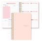 Ongedateerde A5 Spiraal Weekplanner Notebook – Compacte Agenda voor Studie, Werk en Dagelijkse Planning