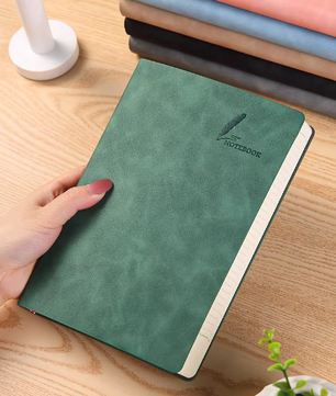 A5 Cornell Grid Notebook – Studieplanner met Gestructureerde Notitie Indeling