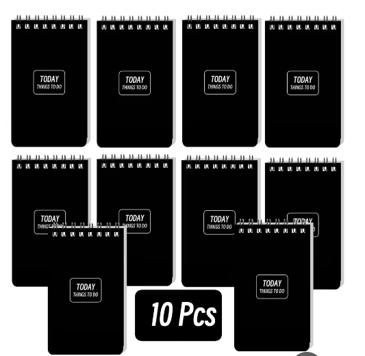 A7 Mini Notebook Takenlijst – Compact Notitieboek voor School, Werk en Reizen